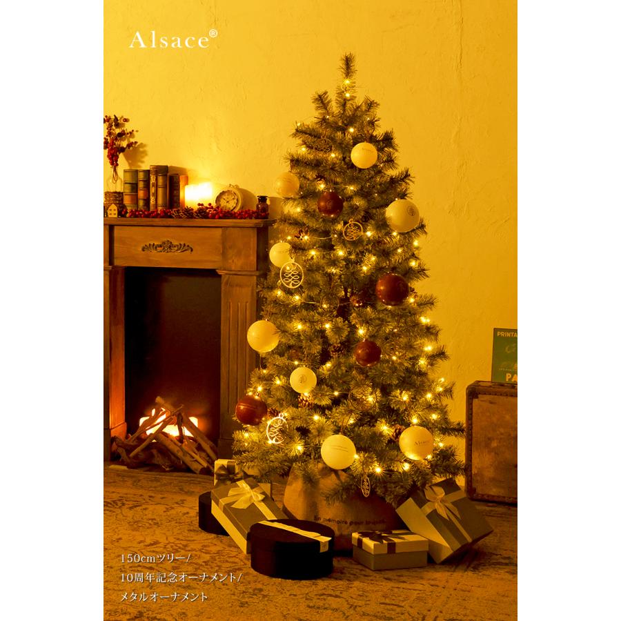 【公式 Alsace(R) 正規品】 LED ジュエリーライト 100球 10m 電池式 アルザス クリスマスツリー 120cm 150cm 180cm リモコン付 点滅 点灯 タイマー 柊 Alsace |  | 03