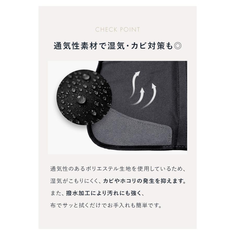 チャイルドシート 保護マット クッションカーシート 車のシートを守るマット 収納ポケット付 柊 | ブランド登録なし | 11