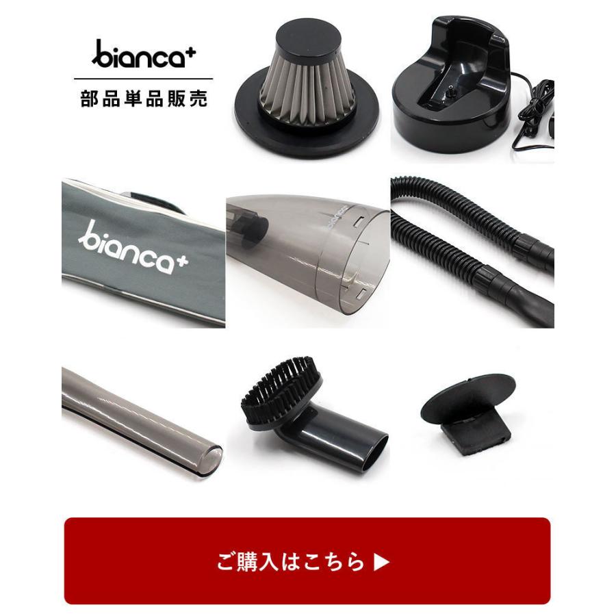 【液体/すき間ノズル単品】ハンディクリーナー コードレス掃除機 充電式 ビアンカハンディ掃除機専用  液体/すき間ノズル単品 交換用 ※部品単品 柊 | bianca＋ | 01