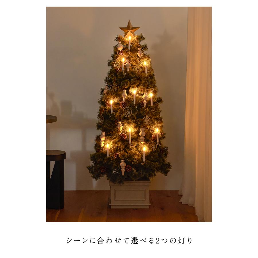 【公式 Alsace(R) 正規品】 キャンドル LED 10個入り ろうそく 蝋燭 イルミネーション クリスマスツリー アルザス 電池式 電飾 led 2パターン 電球色 柊 室内 |  | 05