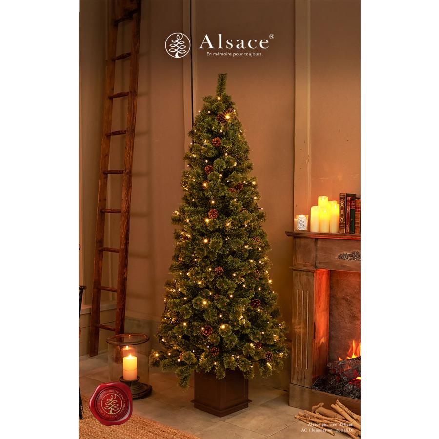 【公式 Alsace(R) 正規品】 LED 100/200球 AC電源 コンセント クリスマスイルミネーション タイマーON/OFF 屋外 柊 クリスマスツリー アルザス イルミネーション |  | 01