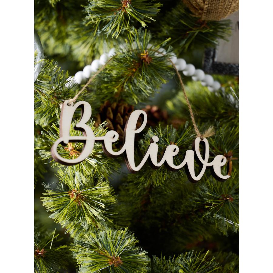 【Alsace(R) 正規販売店】 クリスマスツリー オーナメントセット 単品 アルザス アルティザナ・オーナメント Blanc Noel(ブラン・ノエル＝白系) 柊 ホワイト | Alsace | 03