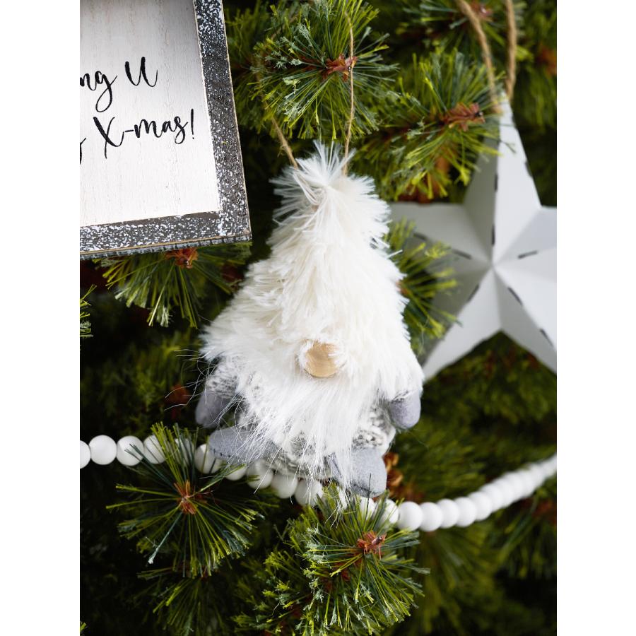 【Alsace(R) 正規販売店】 クリスマスツリー オーナメントセット 単品 アルザス アルティザナ・オーナメント Blanc Noel(ブラン・ノエル＝白系) 柊 ホワイト | Alsace | 06