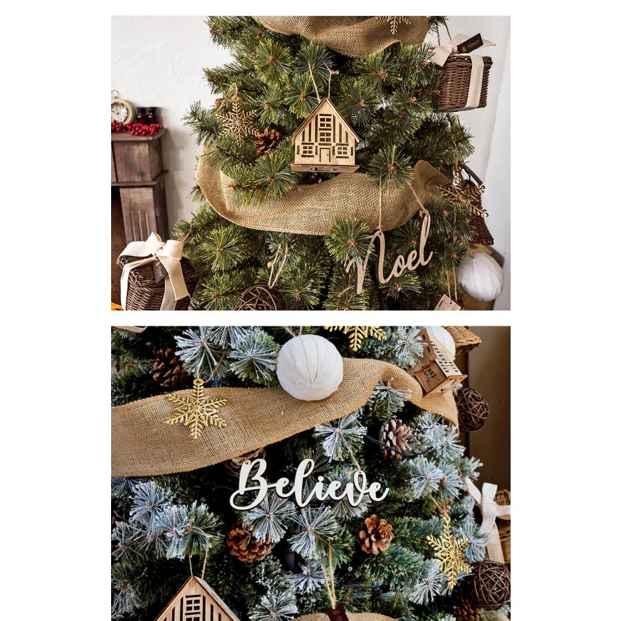 【Alsace(R) 正規販売店】 クリスマスツリー オーナメントセット 単品 クリスマスツリー アルザス アルティザナ・オーナメント ecru(エクリュ＝籐系) 柊 木製 | Alsace | 12