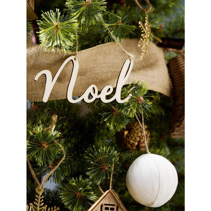 【Alsace(R) 正規販売店】 クリスマスツリー オーナメントセット 単品 クリスマスツリー アルザス アルティザナ・オーナメント ecru(エクリュ＝籐系) 柊 木製 | Alsace | 06