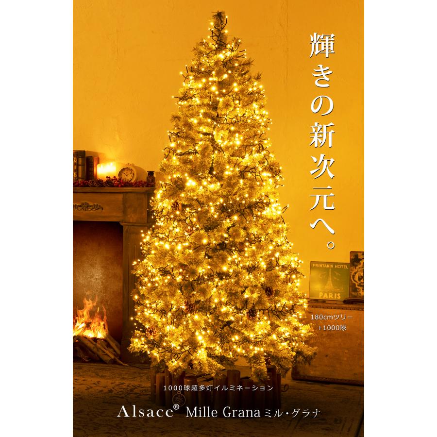 Candor 【公式 Alsace(R) 正規品】 1000球 LED イルミネーション Mille