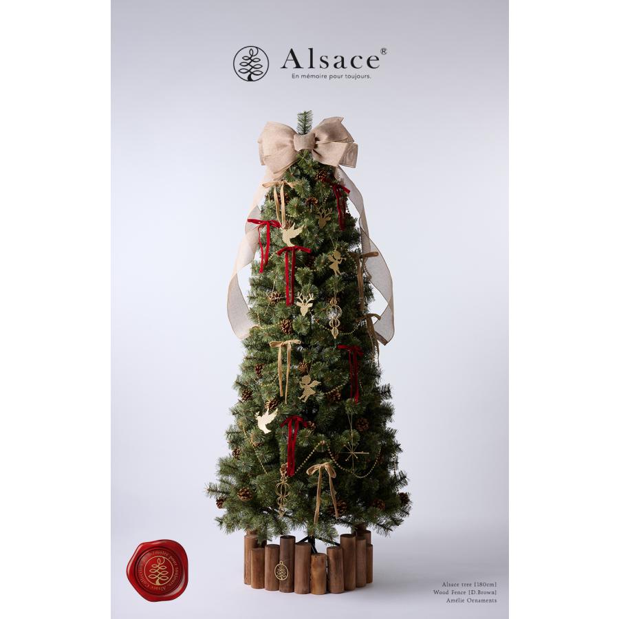 Alsace 【公式 Alsace(R) 正規品】 リボン＆メタルオーナメント 【単品