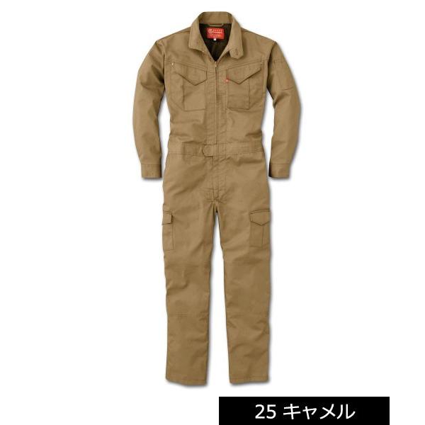 GRACE ENGINEERS つなぎ 通年用 GE-627 キャメル　LL グレースエンジニアーズ】GE-627 長袖つなぎ[通年用]作業服 仕事着
