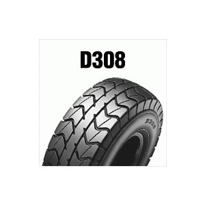 DUNLOP D308 ジャイロ２ストホイールタイヤ　　　　TA02 DUNLOP（ダンロップ） [2本セット] 新品 D308 130/90-6 [ジャイロX
