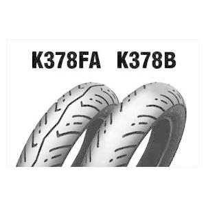 DUNLOP（ダンロップ） [前後セット] 新品 K378FA 90/90-12 K378B 110