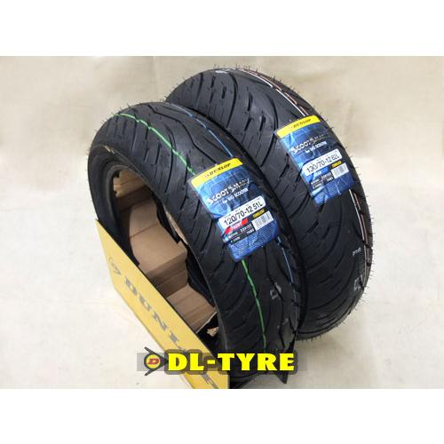 DL SS2 120/70-12 130/70-12 タイヤセット ダンロップ DUNLOP（ダンロップ） [前後セット] 新品 SCOOTSMART2 120/70-12 130