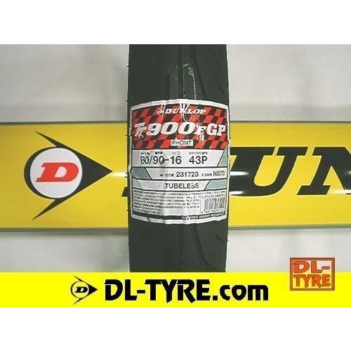 [フロント] DUNLOP 新品 TT900GP 80/90-16 [TZR50 TZR50R]｜dl-tyre