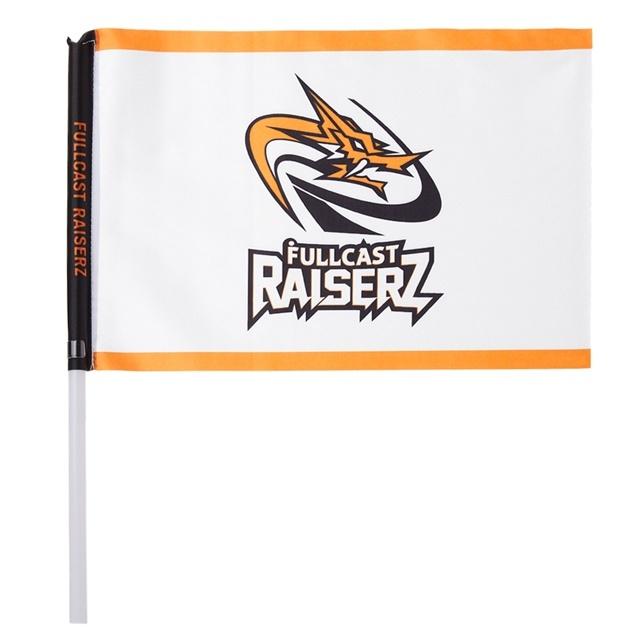 メーカー直送 OFFICIAL FLAG FULLCAST 流行のアイテム RAISERZ
