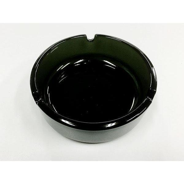 同梱可能 卓上灰皿 日本製 ガラス製 アルジェ（黒）P-05513-BK-JAN 東洋佐々木ガラスｘ10個セット 卸