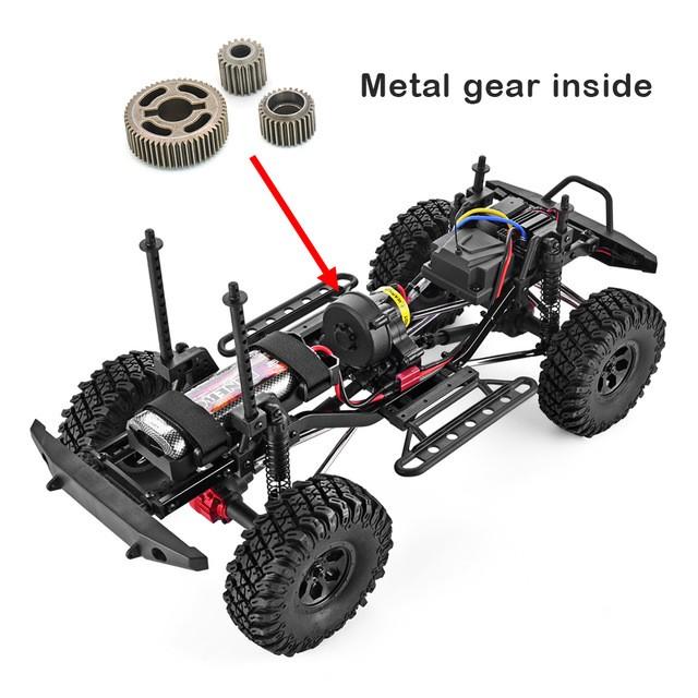 【通常品】 LED点灯 1/10 カートラック4WD 2.4G ニトロ　ルーフトップ　RC　RGT　ラジコン 防水 【M9330482484】(32760円)
