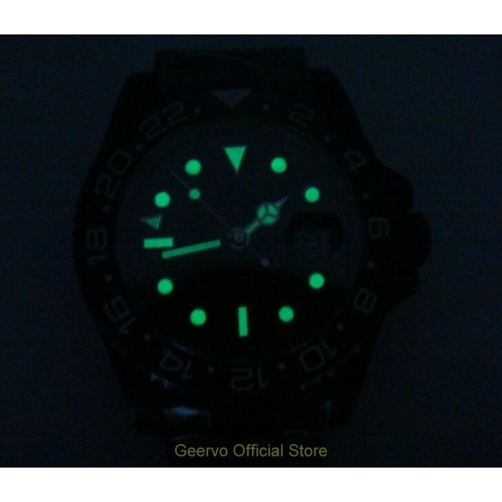 腕時計 ハイエンドオマージュウォッチ ブラック 値引 高級GEERVO最新作