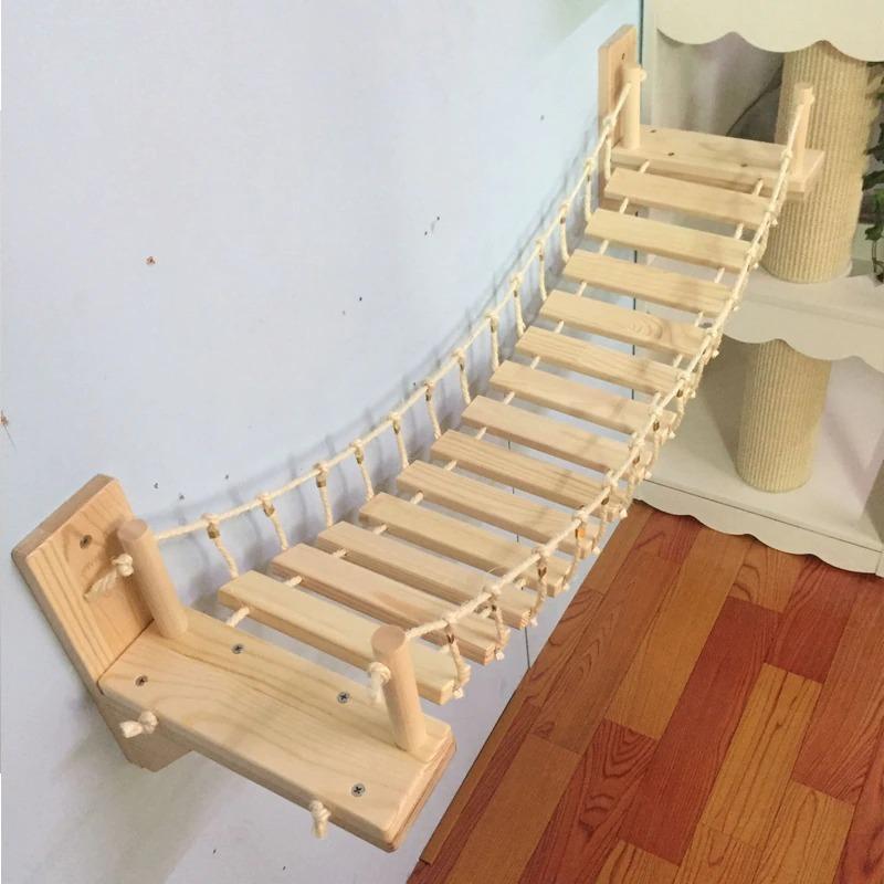 キャットウォーク Diy おしゃれ ステップ 吊り橋 ペット家具 90cm Dlod No0007 ダンデライオン ヤフー店 通販 Yahoo ショッピング