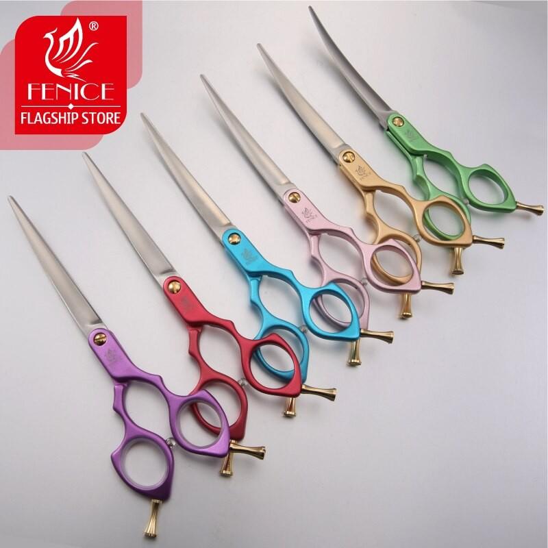 フェニスプロフェッショナルカラフルな6.5インチ湾曲グルーミングはさみペットシザー犬用猫 6.0 green フェニスプロフェッショナルカラフルな6 5インチ湾曲グルーミングはさみペットシザー犬用猫 green V1320448836(12665円)