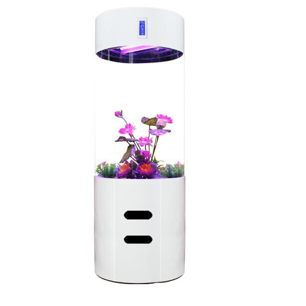 純国産 日本製 大型円柱アクリル水槽 スプリットタイプ アクアリウム Filter On R50cm 140l 激安売れ筋 Waalbhof Org