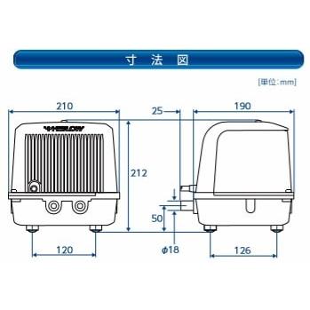 【不要ブロワ無料処分】DUO-80　テクノ高槻　2口　タイマー付きブロワ｜dmc-store｜02