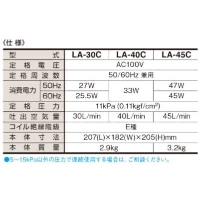 メドーブロワ LA-40C 日東工器 : DMC市場 Yahoo!店 - 通販 - Yahoo
