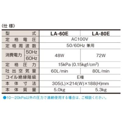 LA-60E 3年保証 日東工器の画像