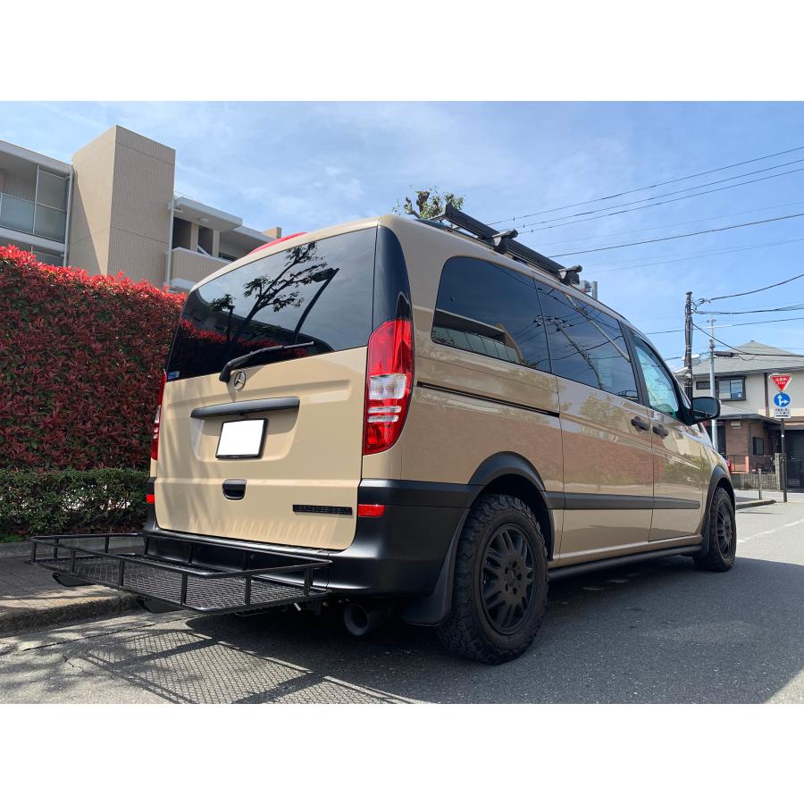 DMDヒッチ　ベンツV350/W639　前期/後期　D級　2本出しキャリア　BV3-1D-2/BV3-2D-2_1