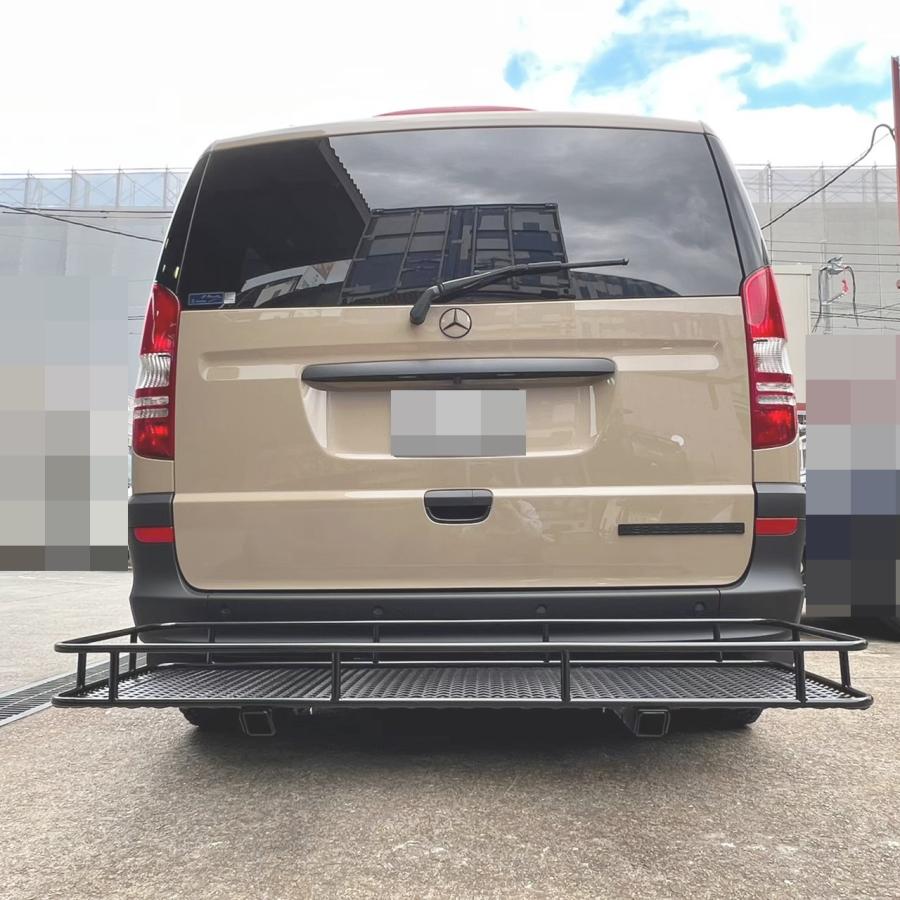DMDヒッチ　ベンツV350/W639　前期/後期　D級　2本出しキャリア　BV3-1D-2/BV3-2D-2_4