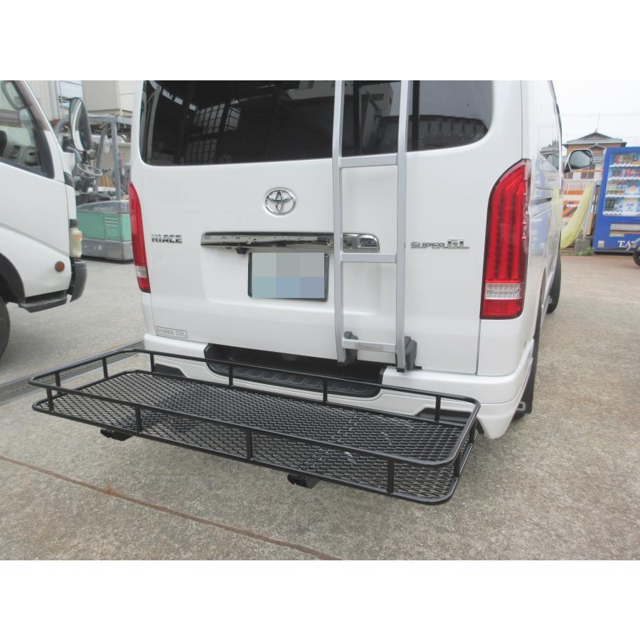 ハイエース200系の純正キャリアになります！車は出品ではありません！！！！ INNO トヨタ ハイエース 200系 H16.8〜 標準ボディ 標準ルーフ 車