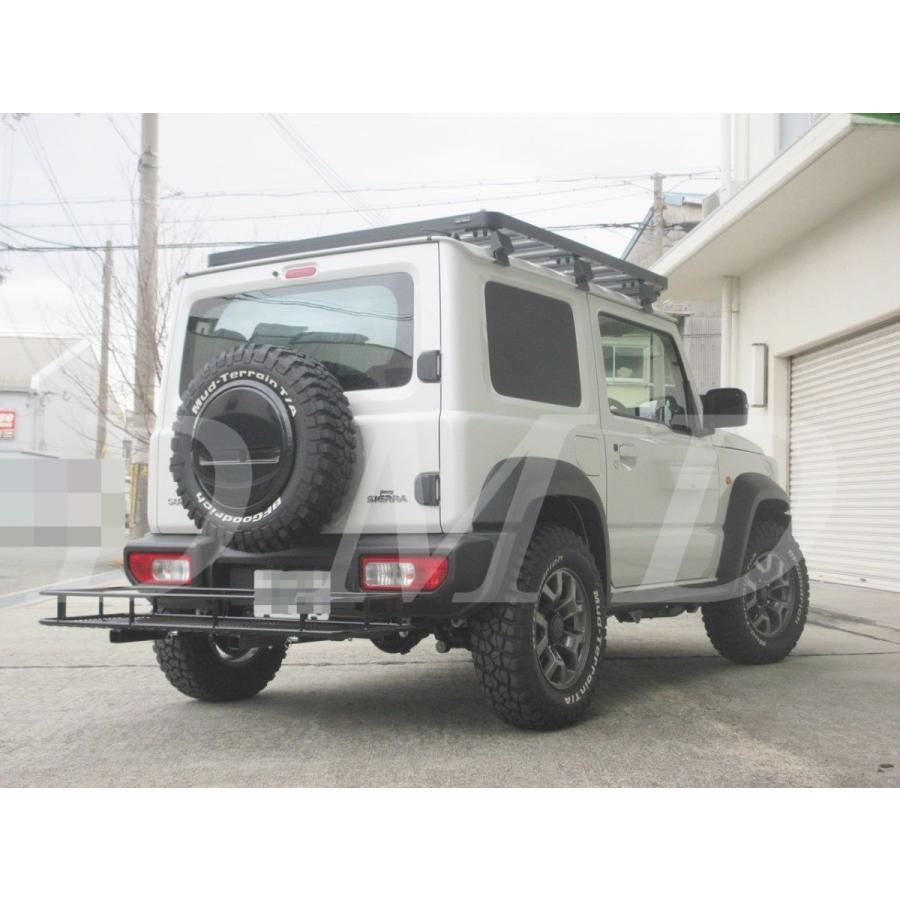 DMDヒッチ ジムニーJB64W/シエラ74W 2本出しキャリア JB64-1A-2