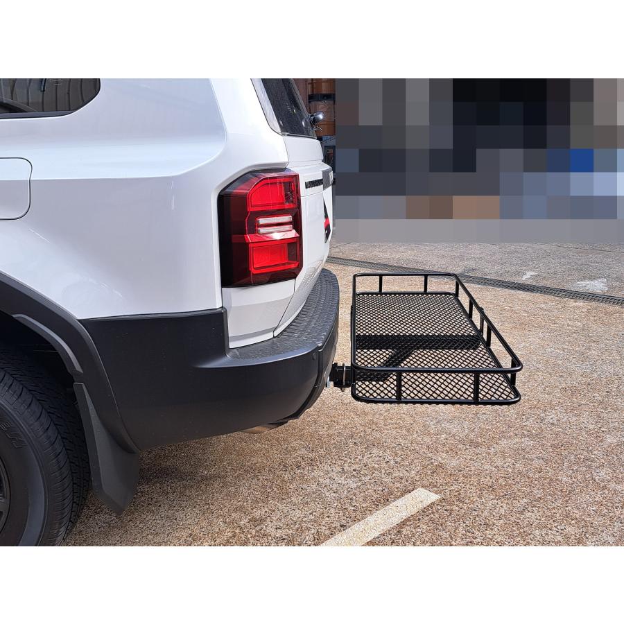 DMDヒッチ ランクル250 ノーマル・モデリスタエアロ 1本出しヒッチ