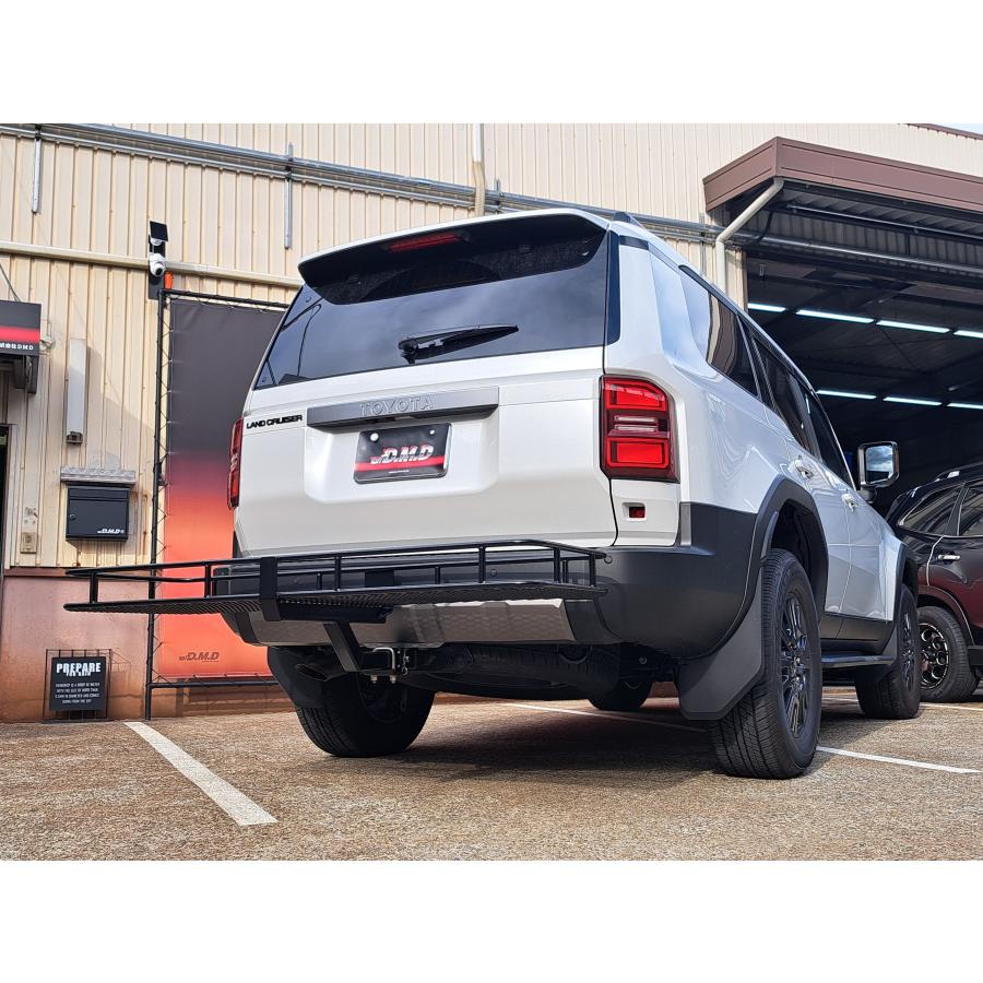 DMDヒッチ ランクル250 ノーマル・モデリスタエアロ 1本出しヒッチ