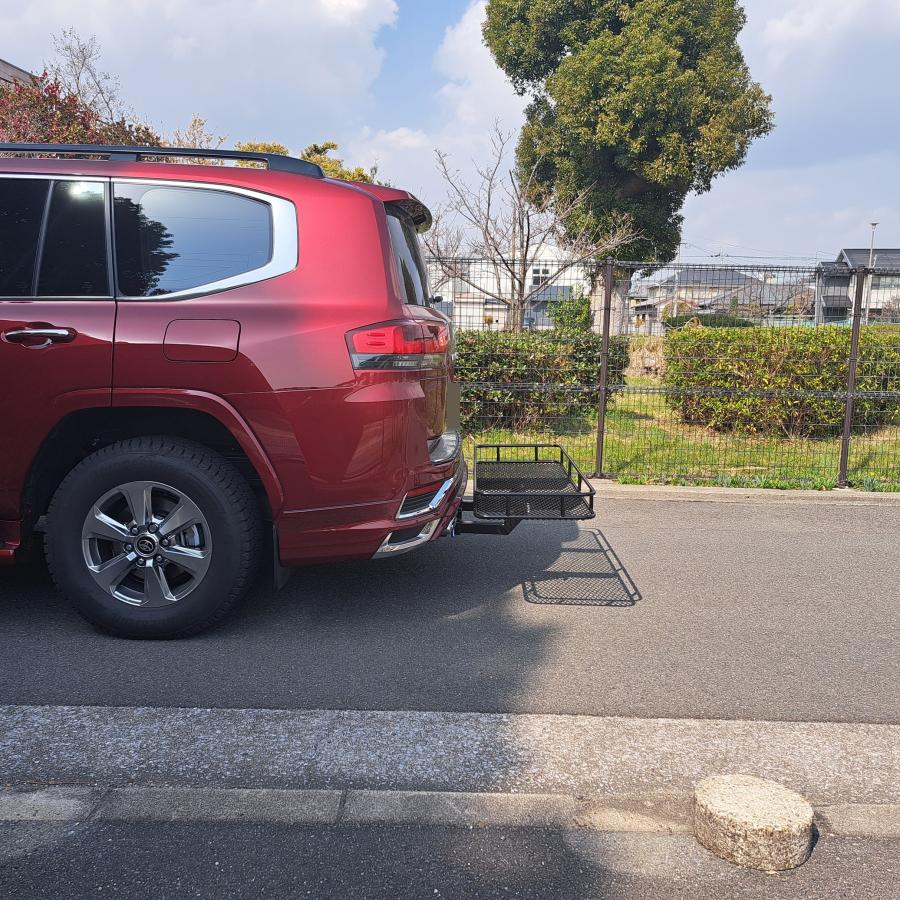 DMDヒッチ ランクル300モデリスタ E級2本出しキャリア LC300-2E-2