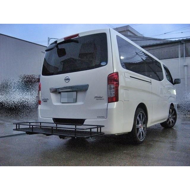 E26キャラバン ノーマルボディ(非ワイド車) ヒッチメンバー　ほぼ試着のみ Global Tight（グローバルタイト）キャラバン26系 NV350用