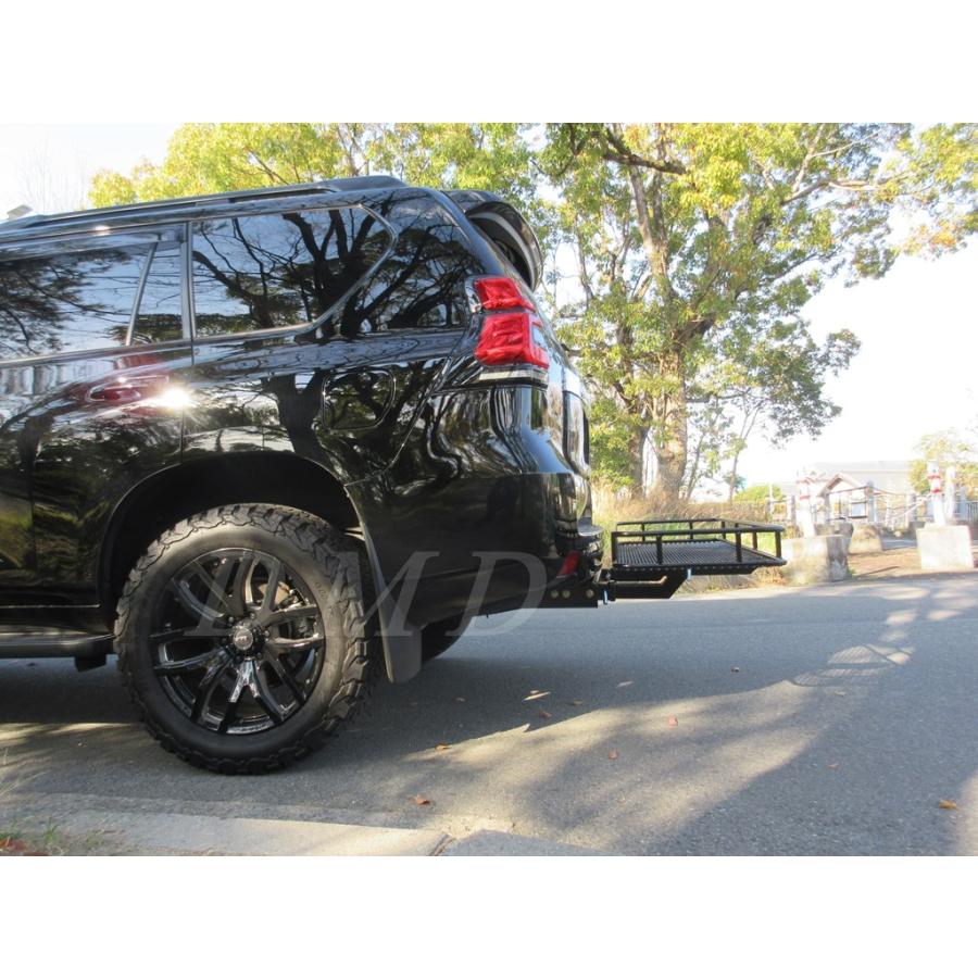 DMD ヒッチ プラド150/151 ノーマル・TRD・モデリスタ E級 3本出し  