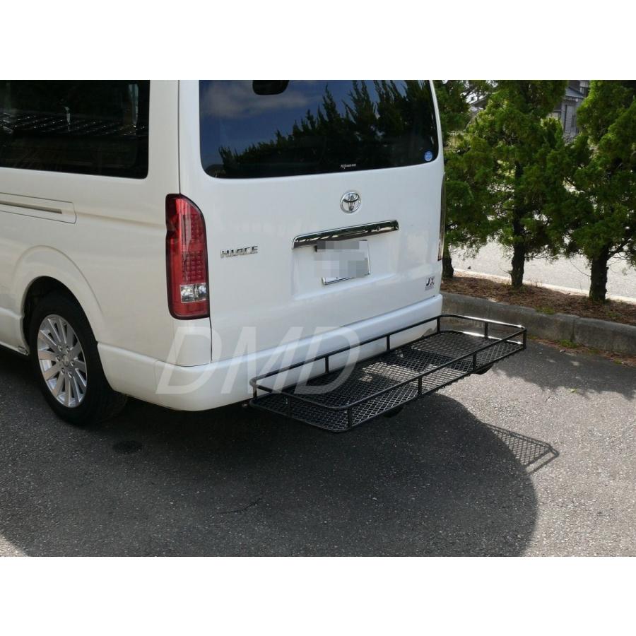 DMDヒッチ  ハイエース  200  ワイドボディー  C級  2本出しキャリア  HE200-2C-2