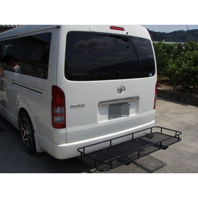 DMDヒッチ ハイエース 200 標準ボディー E級 3本出し キャリア HE200