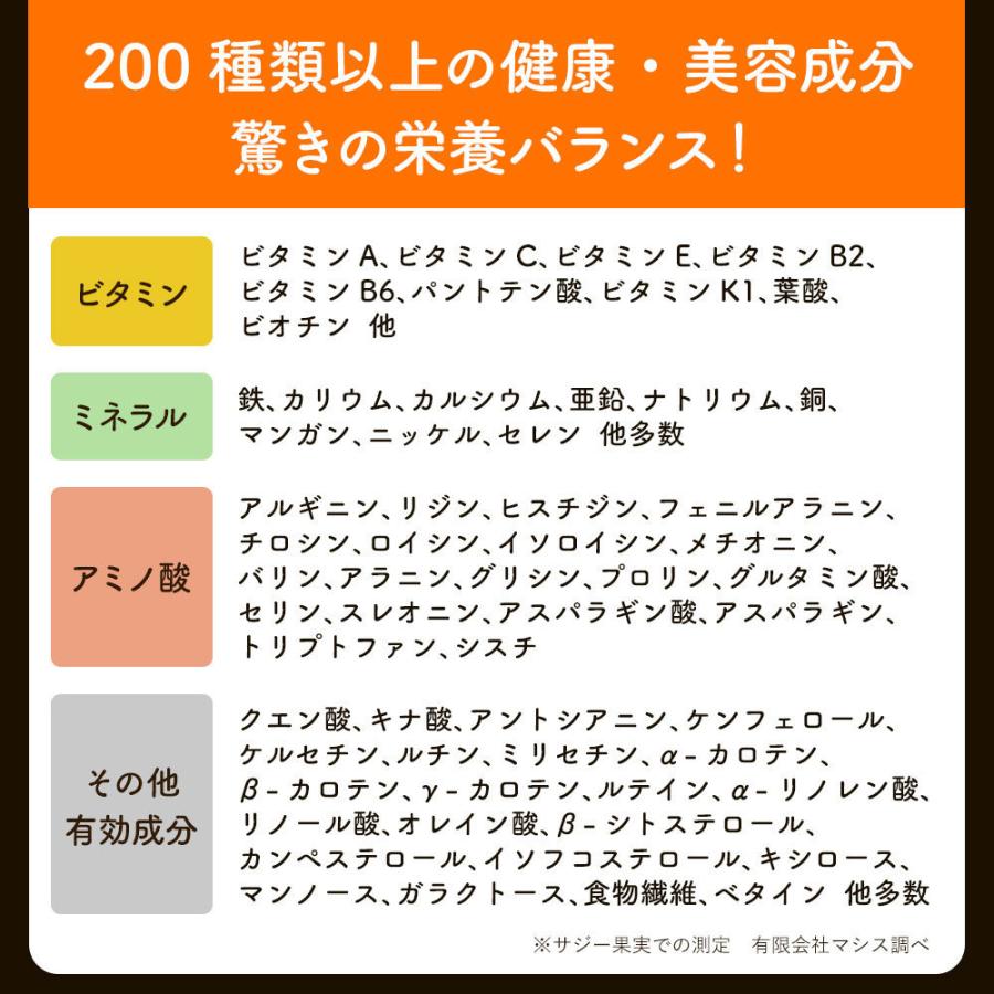 サジー20倍濃縮ソフト 10袋集中ケアセット 15％OFF DMJえがお生活 31日分 日本製 サジージュース 沙棘ジュース サジー サプリ シーベリー シーバックソーンの画像