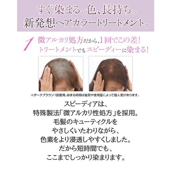 白髪染めトリートメント スピーディア 180g 白髪染め カラートリートメント 白髪 白髪かくし 白髪カバー ヘアトリートメント ヘアケア gd 1 Dmjえがお生活yahoo 店 通販 Yahoo ショッピング
