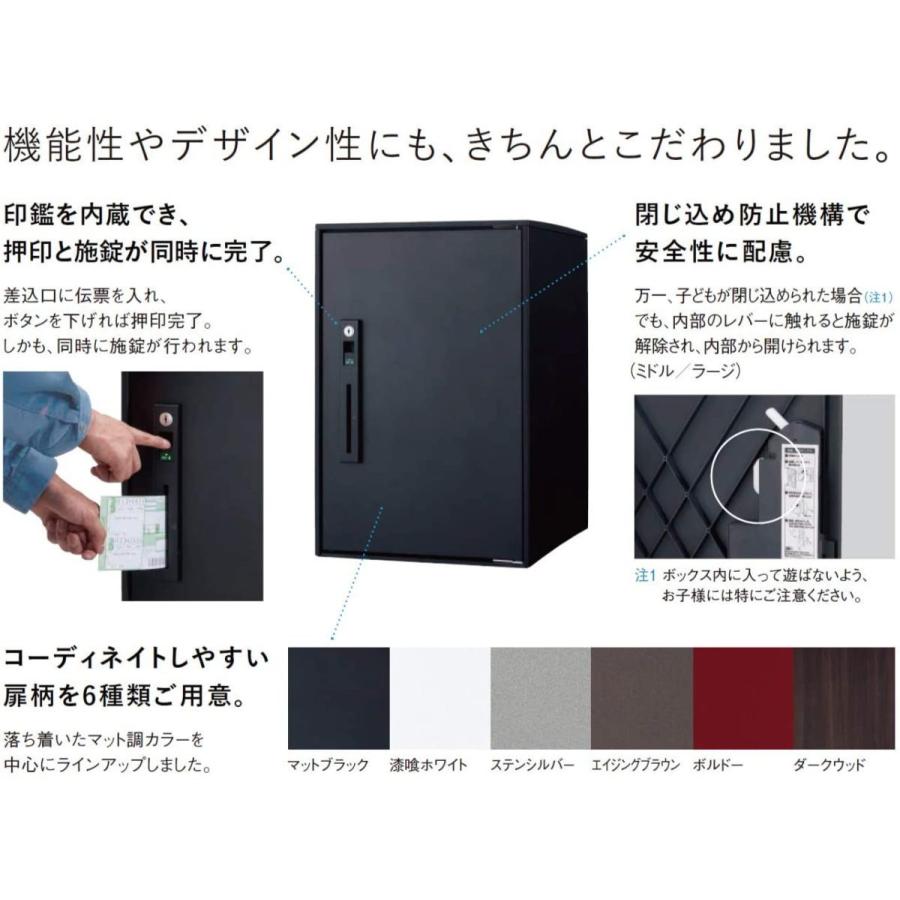 Panasonic（パナソニック） CTNR6020RB 宅配ボックス 後付け用 COMBO 