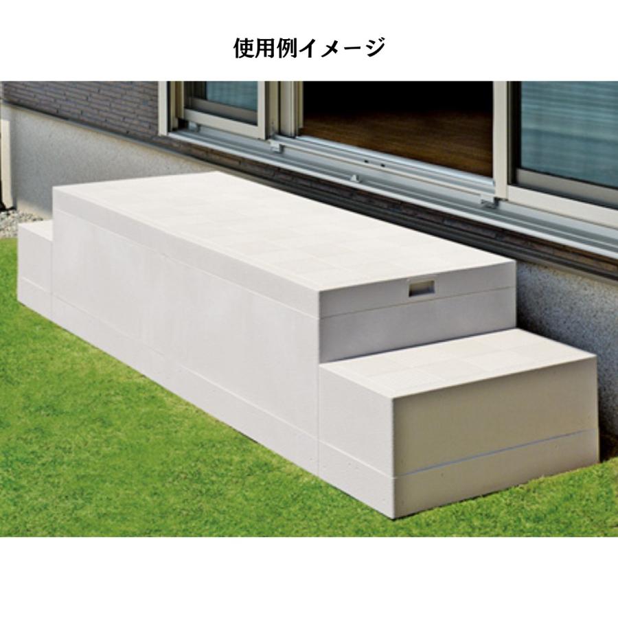 勝手口の便利なステップ 城東テクノ ハウスステップ(収納庫なし 勝手口の便利なステップ 城東テクノ ハウスステップ(収納庫なし