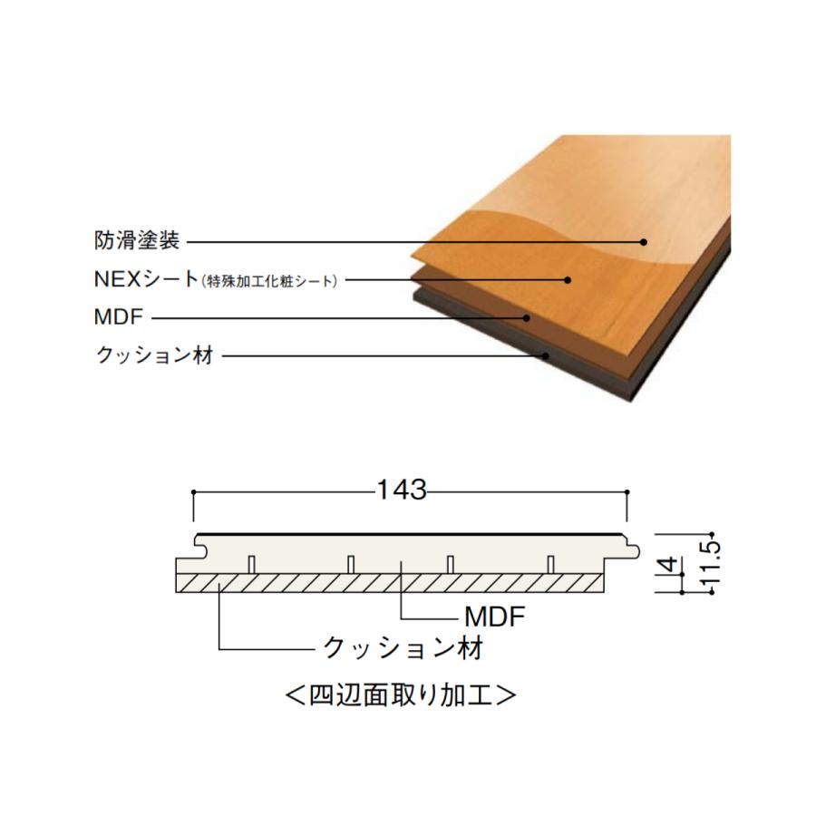 ご購入ありがとうございました。ノダ　ネクシオラスティック45「防音フロア」 NODA（ノダ） NW45S2 RPA 防音フロア 防音 ネクシオ ラスティック45