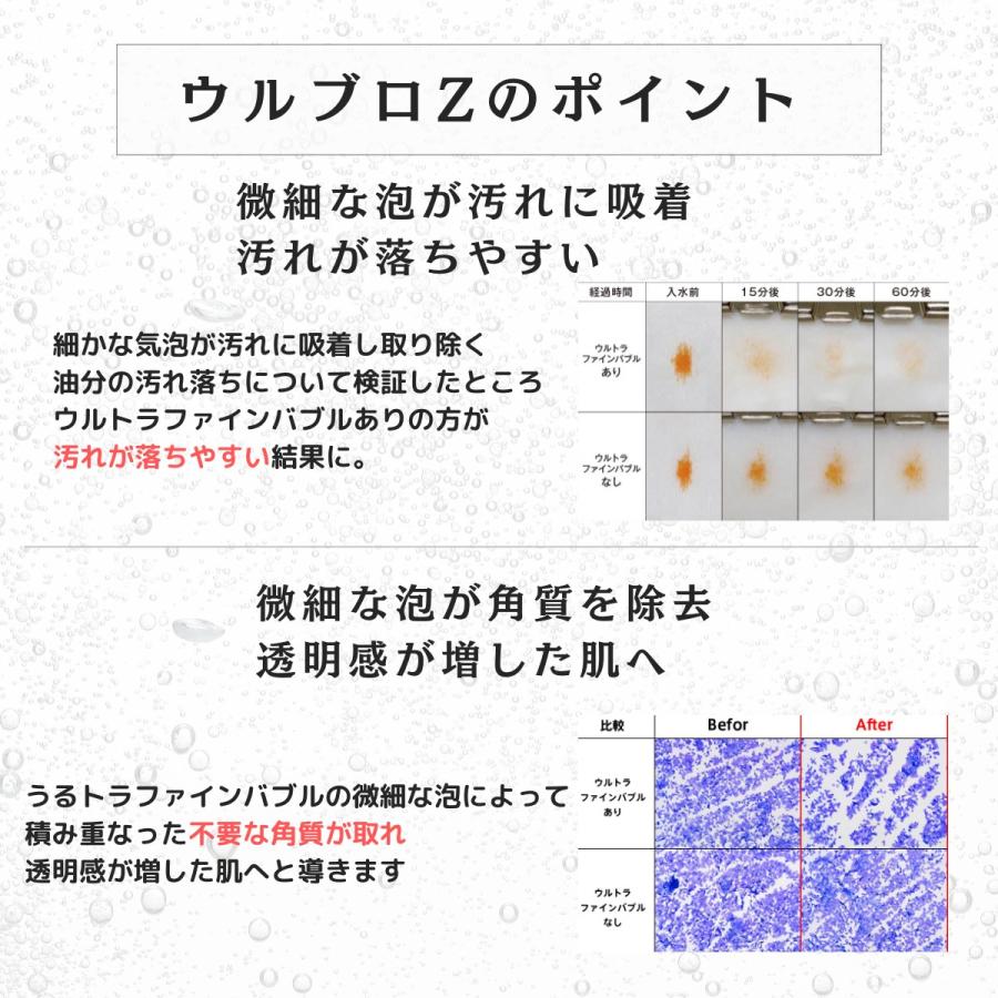 ウルブロZ ウルトラファインバブルアダプター シルバー バブル ウルブロZ ウルトラファインバブルアダプター シルバー バブル