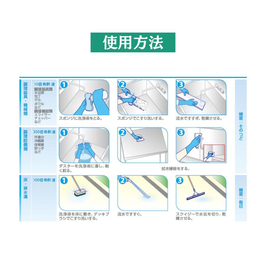 プロバイオクリーンN20ND 除菌洗浄剤 2kg×6本 シーバイエス T37111