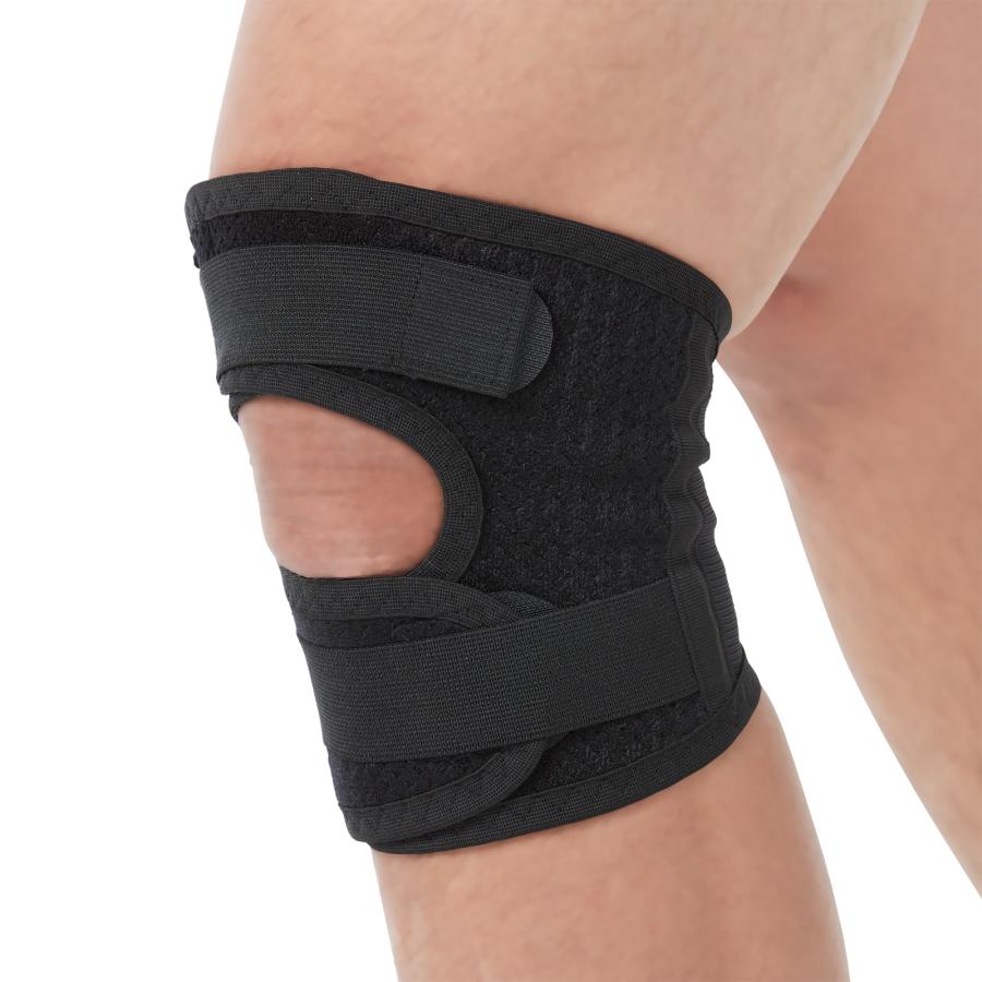 D&M 膝サポーター 登山用 オープンタイプ 山登り トレッキング