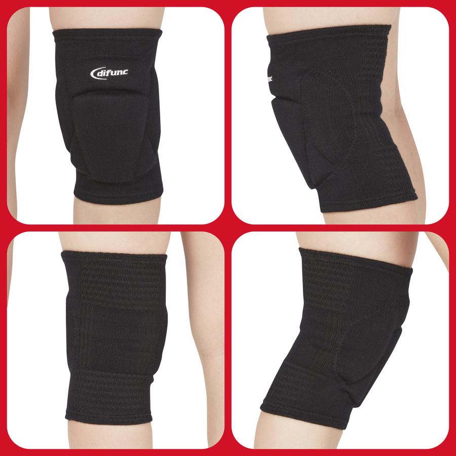 膝サポーター バレーボール ニーパッド スポーツ用 左右兼用 衝撃吸収 ディファンク 膝サポーター ニーパッド バレーボール スポーツ