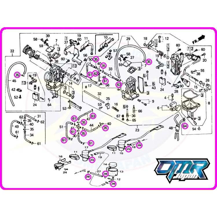 新品】 キャブレターホースセット 【ホースクリップ付】 （エア