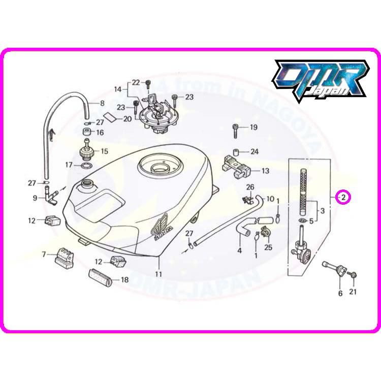 新品】 フューエルコック NSR250R MC16 MC18 : DMR-Japan - 通販