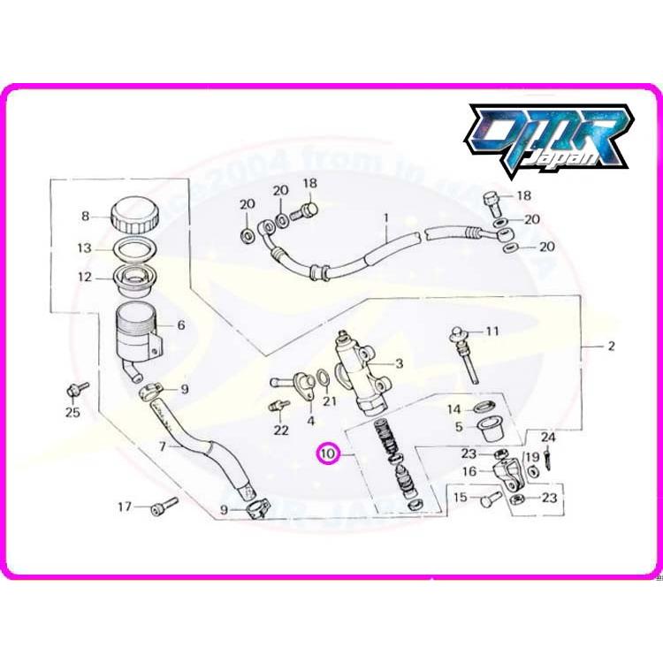 新品】 ピストンセット (リアマスターシリンダー) NC19 MC11 43520-MJ6
