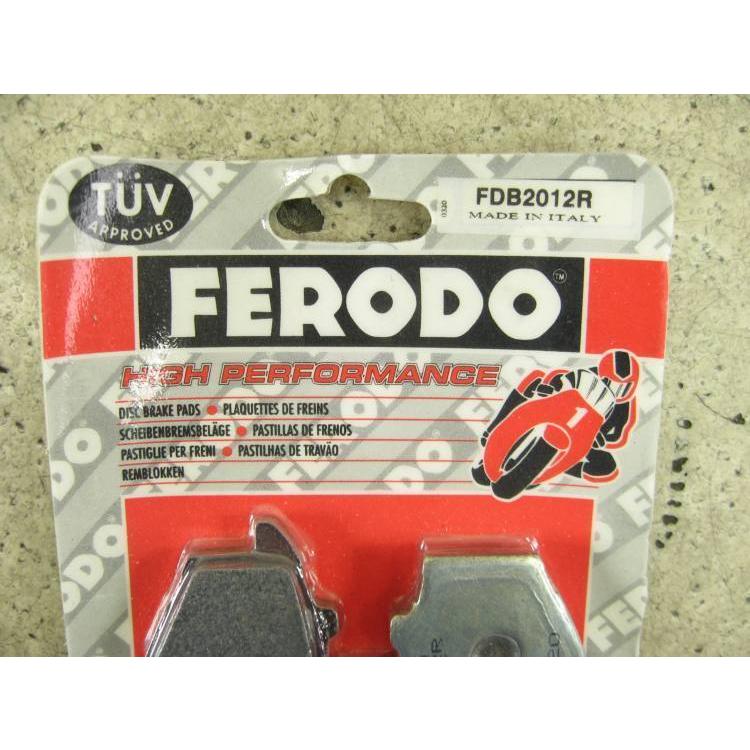 ヤマハ用 FERODO シンタード ブレーキパッド 1台分 ☆FERODO 新品未使用☆ フェロード ブレーキパッド FDB2012R ゼファー